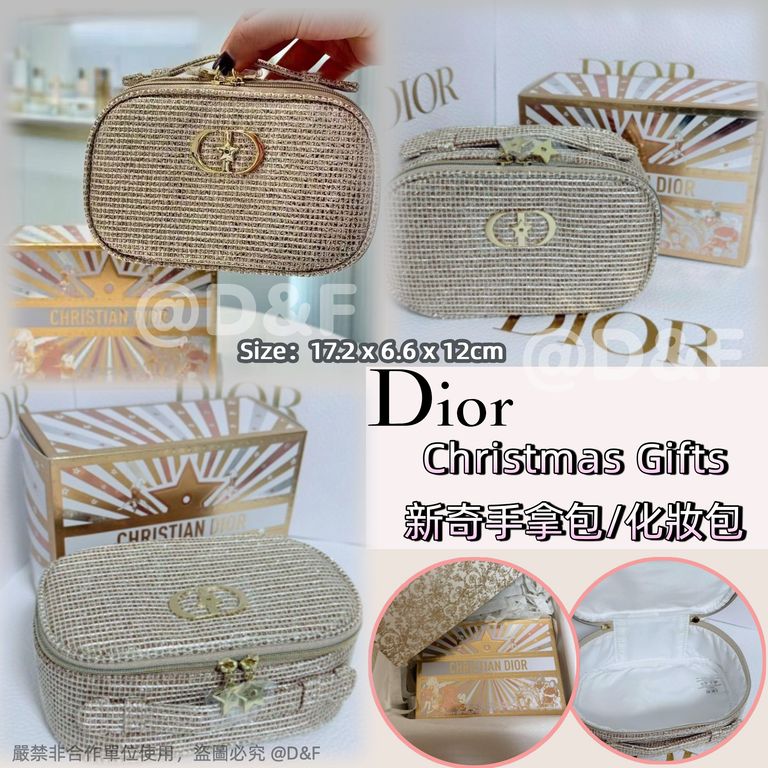 限量，售完即止🌸DIOR Christmas Gifts 新奇手拿包/化妝包 | 預訂約4-6星期 娉婷貿易公司 Exquisite Beauty Trading Company