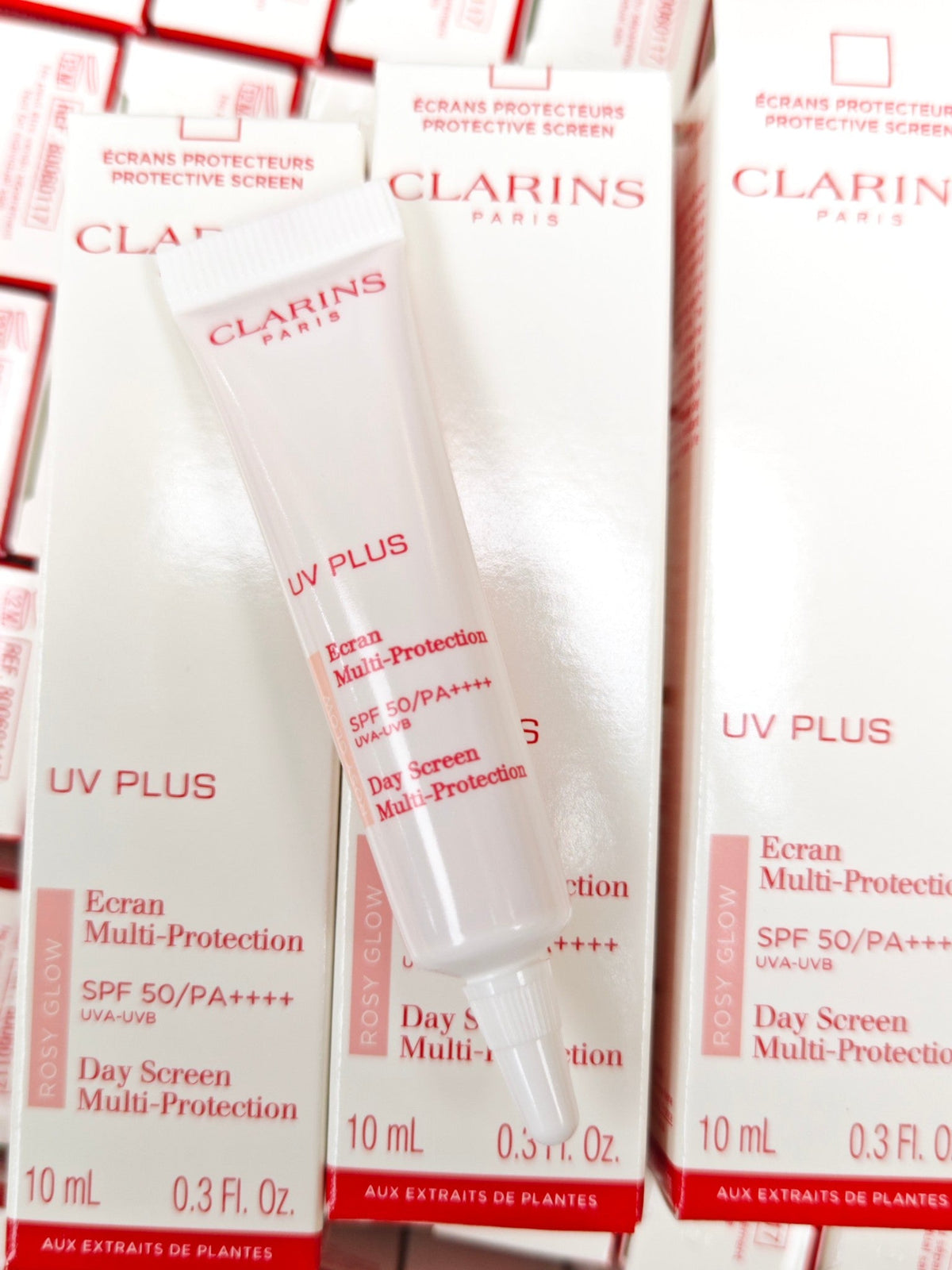 供應商現貨🌸香港專櫃 Clarins嬌韻詩粉色防曬隔離霜10ml | 預訂 逢星期一、三返倉執貨 其後約3-5個工作天寄出 娉婷貿易公司 Exquisite Beauty Trading Company
