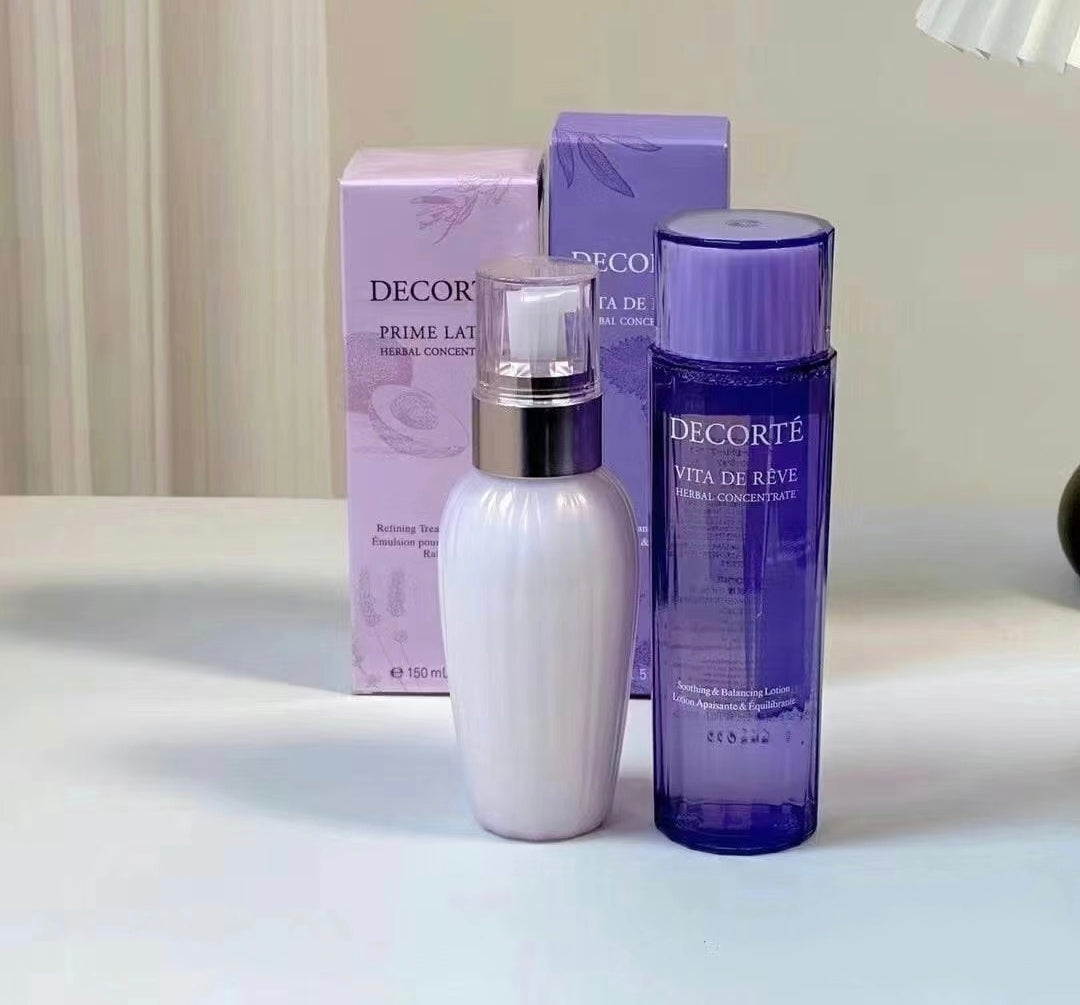 供應商現貨🌸韓免新版 Decorte黛珂牛油果乳液150ml➕紫蘇水150ml | 預訂 逢星期一、三返倉執貨 其後約3-5個工作天寄出 娉婷貿易公司 Exquisite Beauty Trading Company