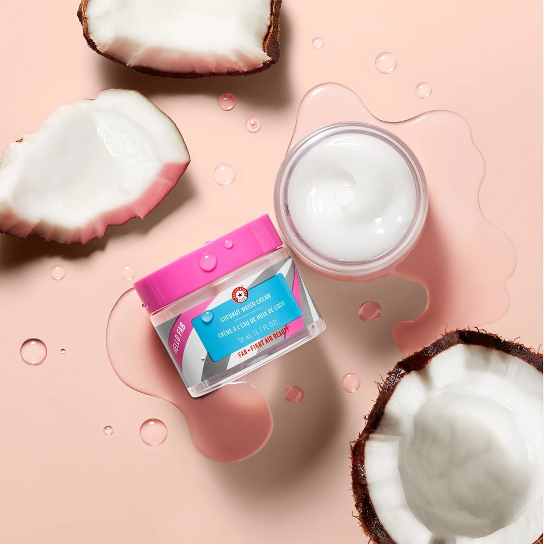 🌸免稅正品 First Aid Beauty Coconut Water Cream 急救美人椰子水份保濕面霜50ml | 預訂約1-2星期 娉婷貿易公司 Exquisite Beauty Trading Company
