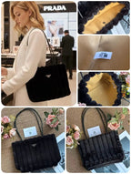 售完即止🌸PRADA uniform 毛毛手袋💗 內部員工限定 | 預訂約4-6星期 娉婷貿易公司 Exquisite Beauty Trading Company