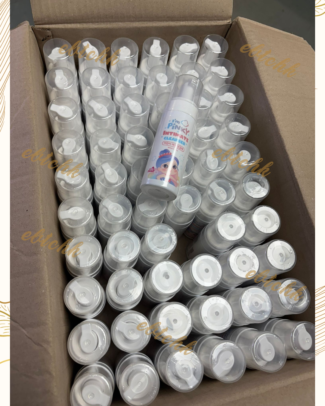 【24小時網站自助下單】現貨🌸韓國Pink Princess兒童專用私密處清潔慕斯150ml | 落單後約3-5個工作天寄出 娉婷貿易公司 Exquisite Beauty Trading Company