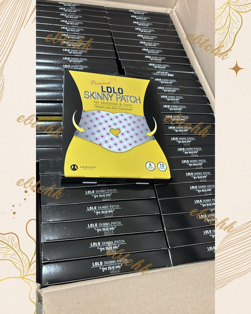 【24小時網站自助下單】現貨🌸【LOLO Skinny Patch 瘦身溶脂貼】 | 落單後約3-5個工作天寄出 娉婷貿易公司 Exquisite Beauty Trading Company