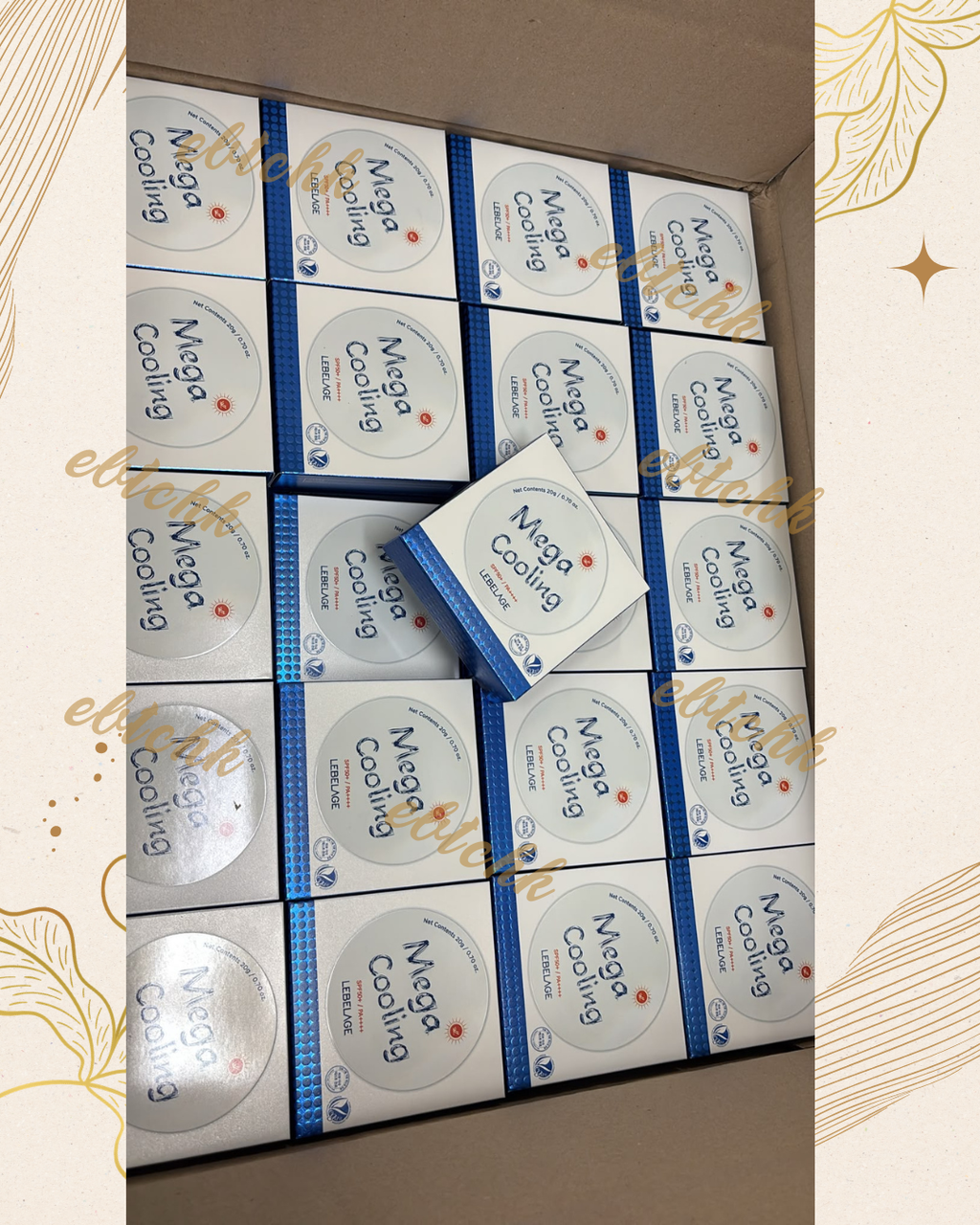【24小時網站自助下單】現貨🌸韓國〈新品LEBELAGE〉 超冰涼防曬氣墊*20g | 落單後約3-5個工作天寄出 娉婷貿易公司 Exquisite Beauty Trading Company