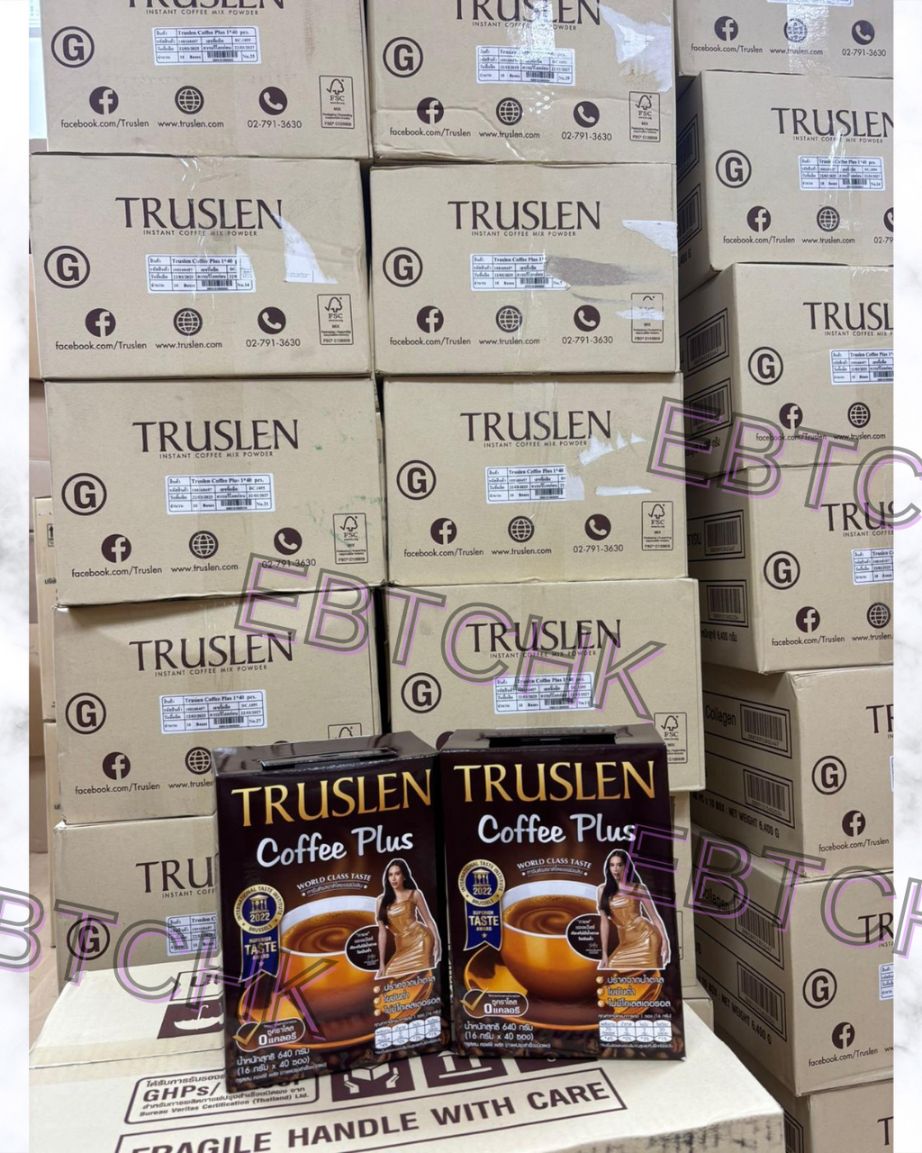【24小時網站自助下單】現貨🌸泰國直送🇹🇭Truslen無糖瘦身咖啡40包盒裝 | 落單後約5-7個工作天寄出 娉婷貿易公司 Exquisite Beauty Trading Company
