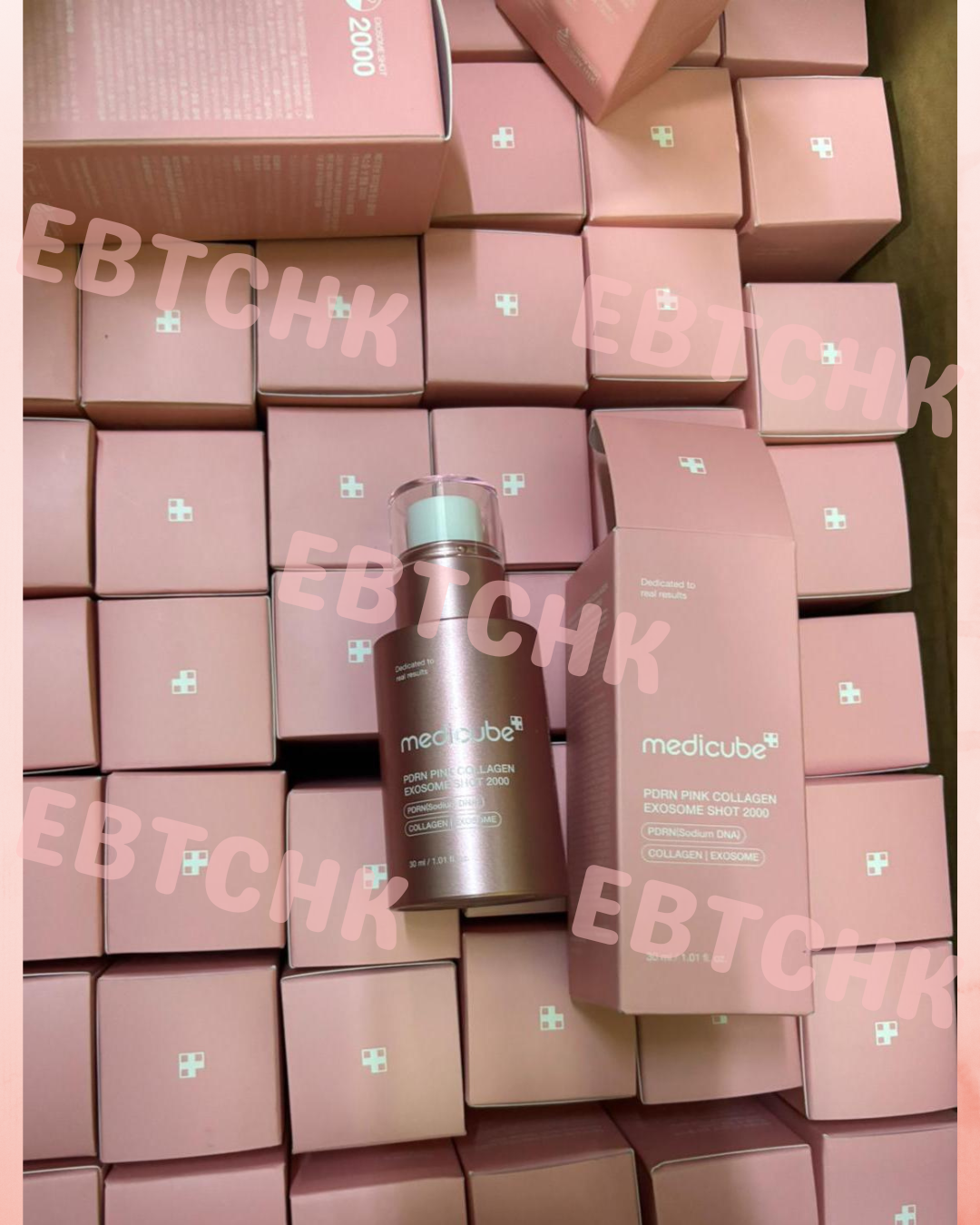 現貨🌸Medicube PDRN粉紅膠原外泌體微針安瓶 2000 30ml | 落單後約3-5個工作天寄出 娉婷貿易公司 Exquisite Beauty Trading Company