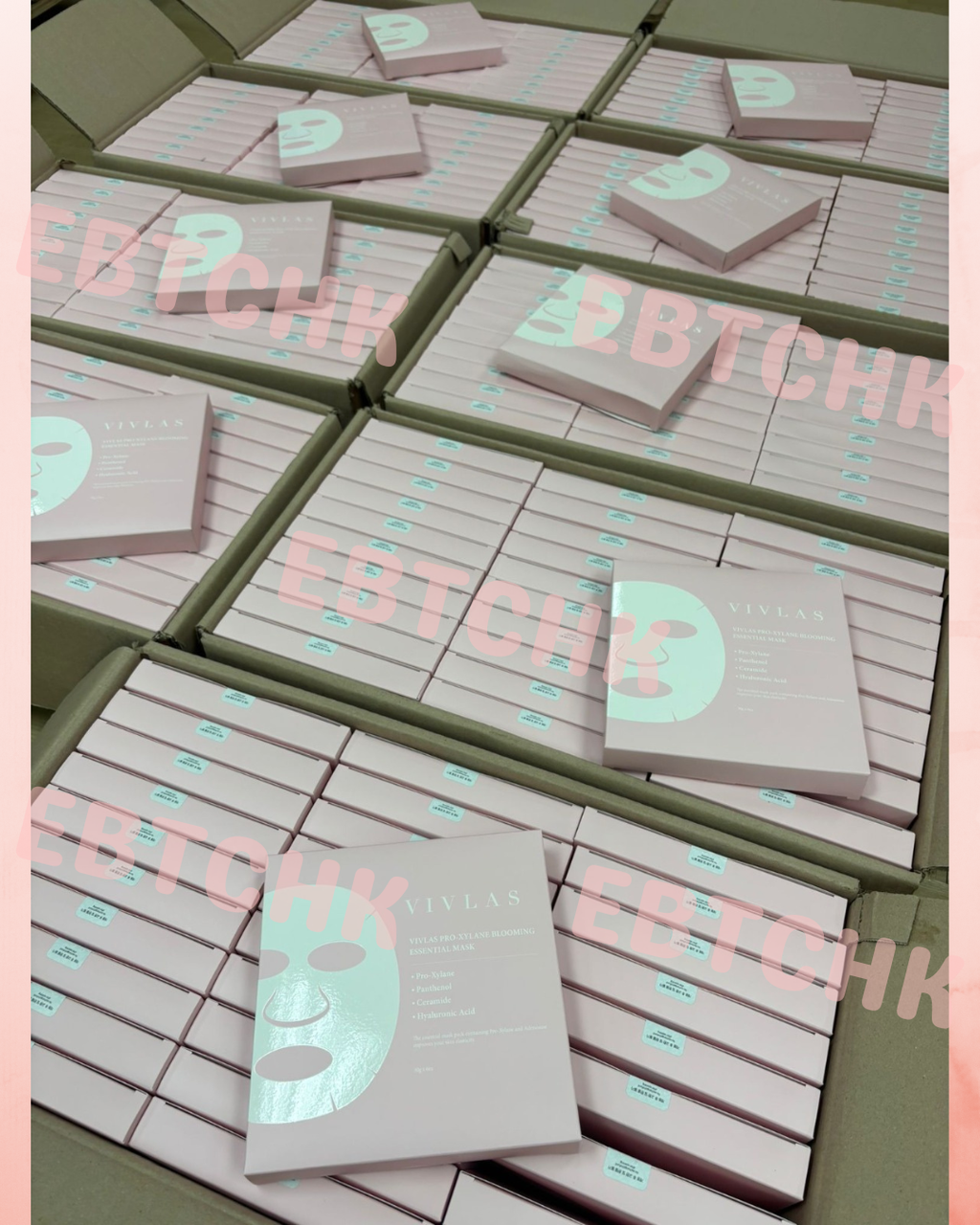 現貨🌸 韓國VIVLAS玻色因抗皺面膜(6片/盒) | 落單後約5-7個工作天寄出 娉婷貿易公司 Exquisite Beauty Trading Company