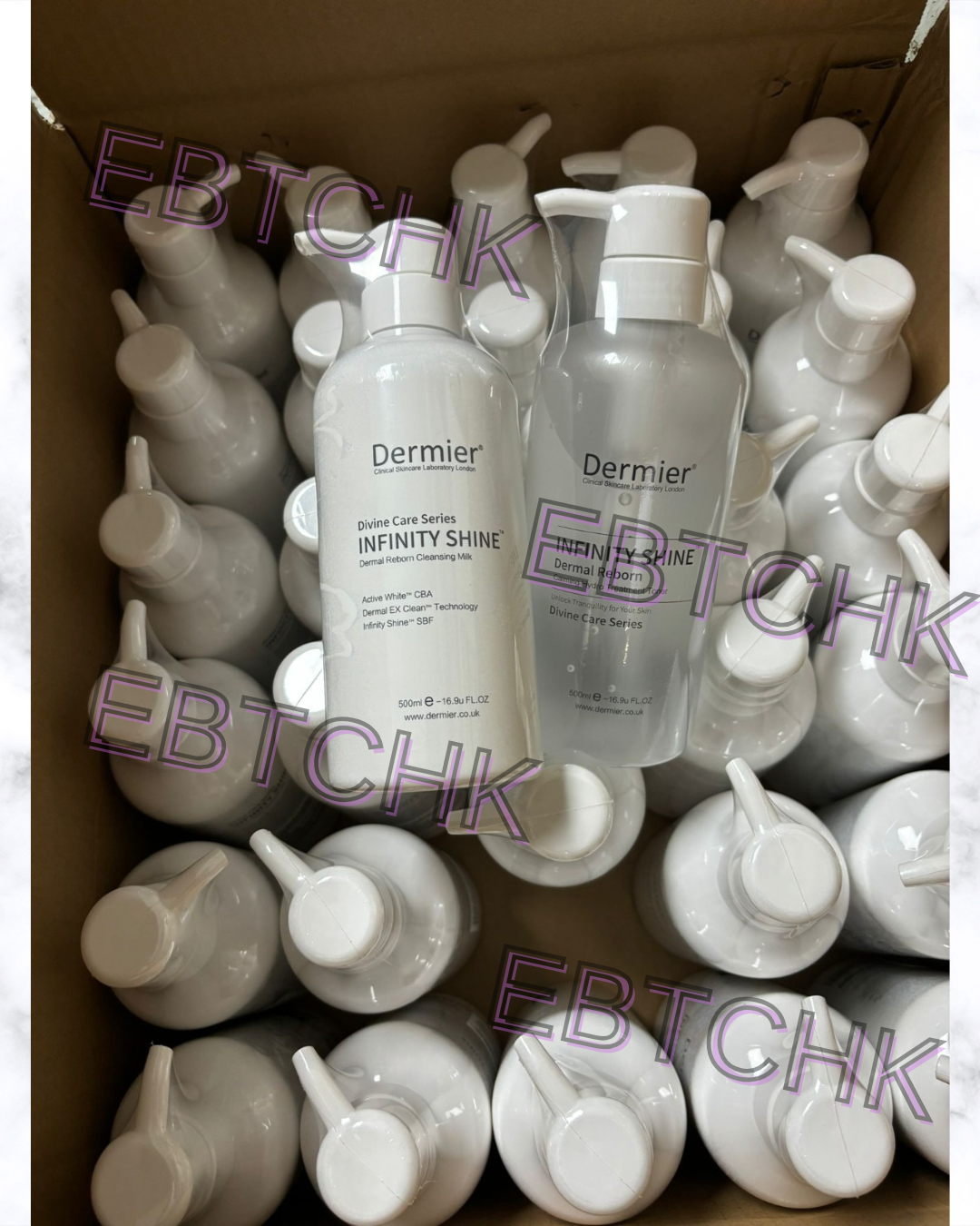 現貨🌸🫰🏻英國🇬🇧 Dermier 嬰兒透光肌洗面奶/嬰兒透光肌爽膚水500ML | 落單後約3-5個工作天寄出 娉婷貿易公司 Exquisite Beauty Trading Company
