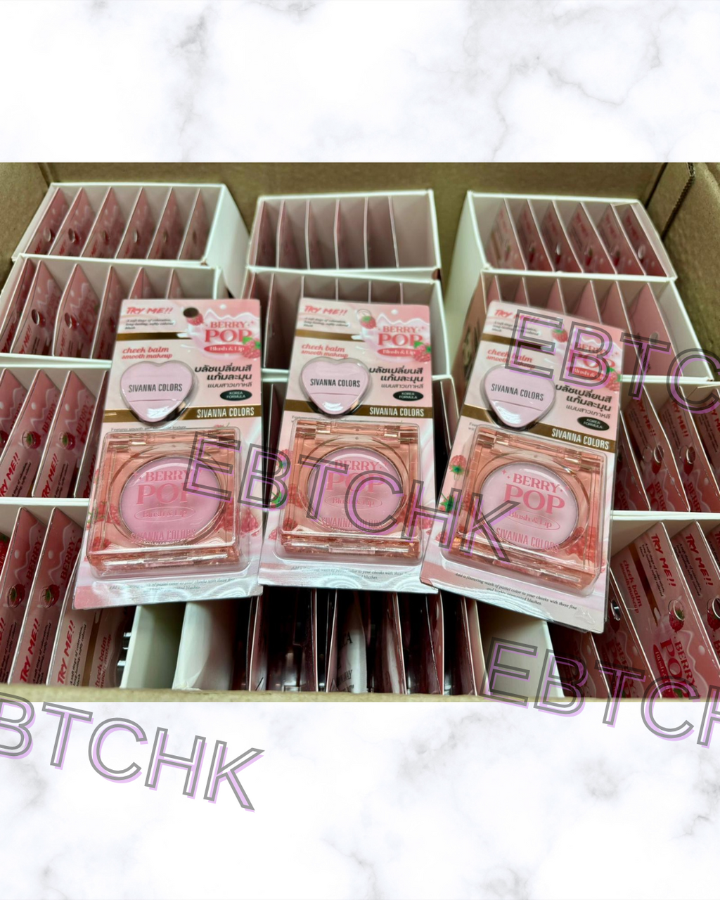 現貨🌸SIVANNA COLORS BERRY POP 萬用胭脂眼影3.8g😍😍 | 落單後約5-7個工作天寄出 娉婷貿易公司 Exquisite Beauty Trading Company
