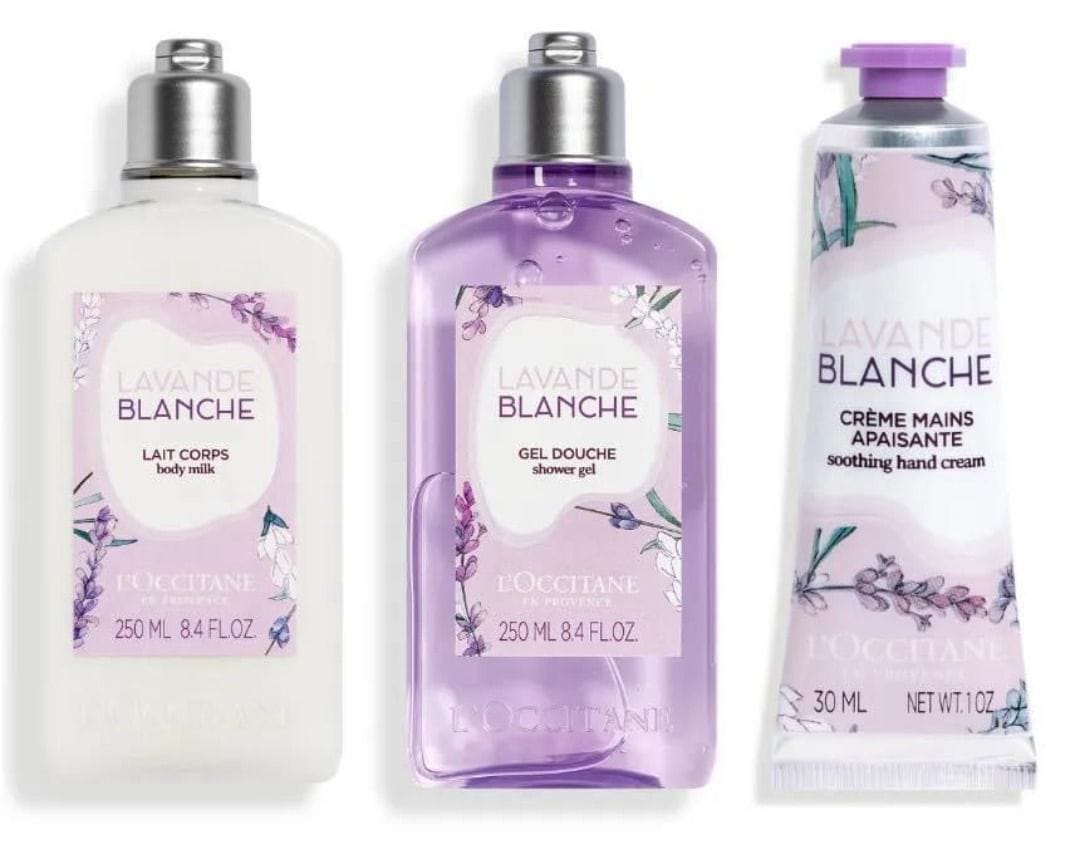 🌸✨💨快閃預訂💨✨免稅正品 Loccitane 白薰衣草系列 身體乳250ml/沐浴露250ml/護手霜75ml | 預訂約2-3星期 娉婷貿易公司 Exquisite Beauty Trading Company