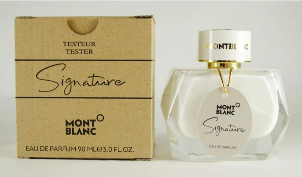 💫免稅正品 MONT BLANC SIGNATURE EDP 90ML TESTER 萬寶龍永恆之名女香EDP 90簡裝(有蓋) | 預訂約2-3星期 娉婷貿易公司 Exquisite Beauty Trading Company