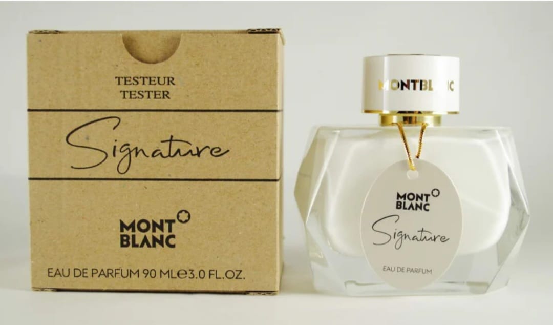💫免稅正品 MONT BLANC SIGNATURE EDP 90ML TESTER 萬寶龍永恆之名女香EDP 90簡裝(有蓋) | 預訂約2-3星期 娉婷貿易公司 Exquisite Beauty Trading Company