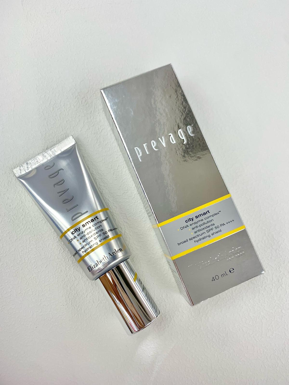 🌸免稅正品 Elizabeth Arden Prevage City Smart Broad Spectrum SPF50雅頓逆時橘燦防曬40ml | 預訂約1-2星期 娉婷貿易公司 Exquisite Beauty Trading Company