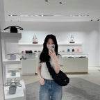 售完即止🌸韓國代購🇰🇷💜NERDY💜 PLEATS RIBBON 2WAY HOBO BAG | 預訂約2-3星期 娉婷貿易公司 Exquisite Beauty Trading Company