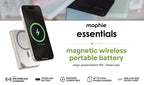 🌸香港行貨 兩年保養 Mophie Essentials Snap+ powerstation 金屬磁吸移動電源 10000 mAh (SKU: 401116530) | 預訂約2-3星期 娉婷貿易公司 Exquisite Beauty Trading Company