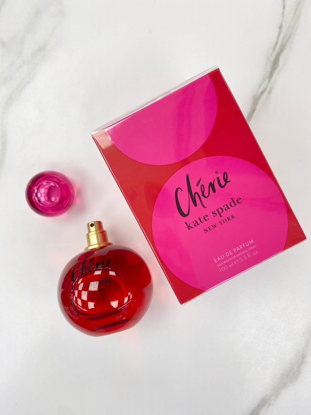 供應商現貨🌸免稅正品 Kate Spade New York Chérie Eau De Parfum 啵啵巴黎淡香精100ml | 預訂 逢星期一，三返倉執貨 其後約3-5個工作天寄出 娉婷貿易公司 Exquisite Beauty Trading Company