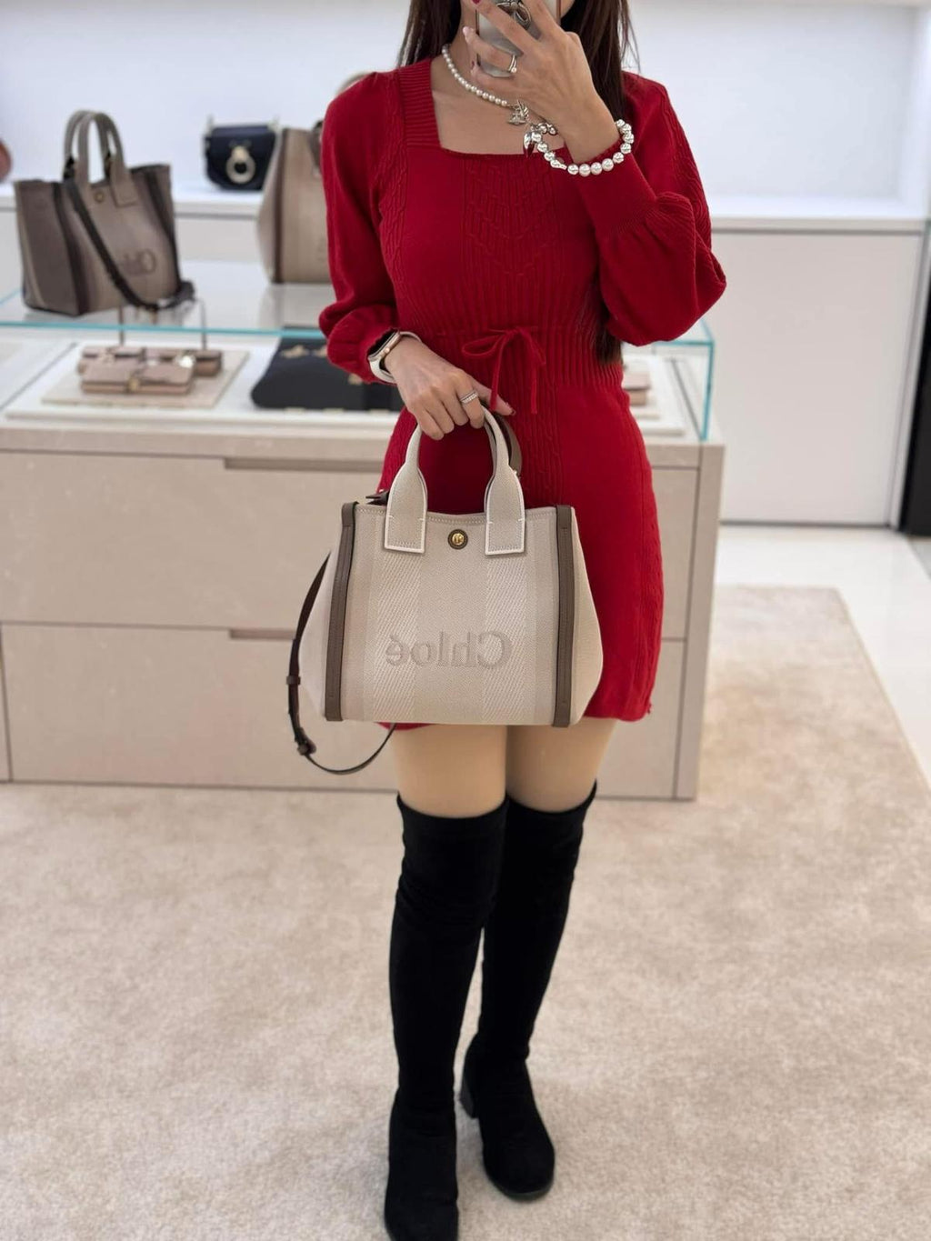 🌸法國代購 Small Chloé Carry tote bag in canvas | 預訂 付款後起計一個月左右到港(PM報價) 娉婷貿易公司 Exquisite Beauty Trading Company