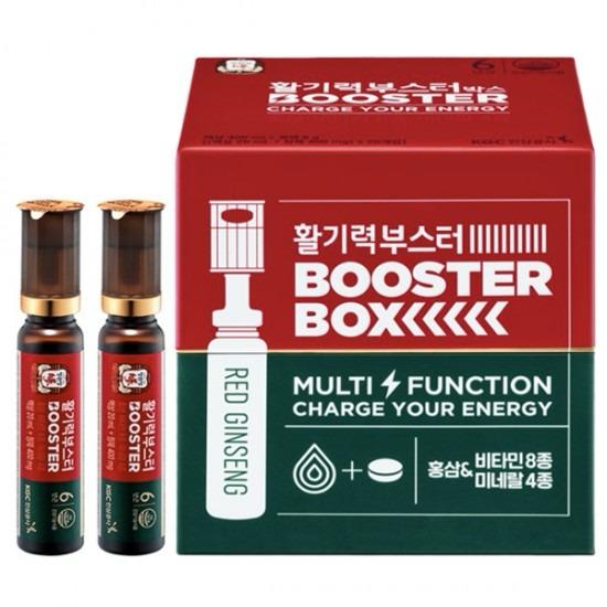 🌸活氣力·BOOSTER盒 紅蔘濃縮液 (20ml*20瓶 + 片劑400mg*20片)平行進口 | 預訂約1-2星期 娉婷貿易公司 Exquisite Beauty Trading Company