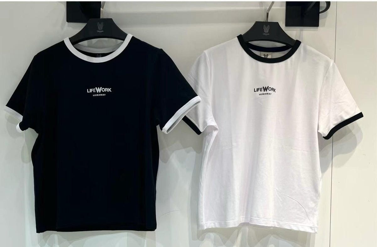 🌸🐶韓國Life Work女裝修身短袖Tee（LW252TS802） | 預訂約3星期 娉婷貿易公司 Exquisite Beauty Trading Company