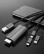 🌸MiraScreen LD36 📱🖥️ 三合一有線影像轉接器 手機平板上電視 一插即用 | 預訂約2-3星期 娉婷貿易公司 Exquisite Beauty Trading Company