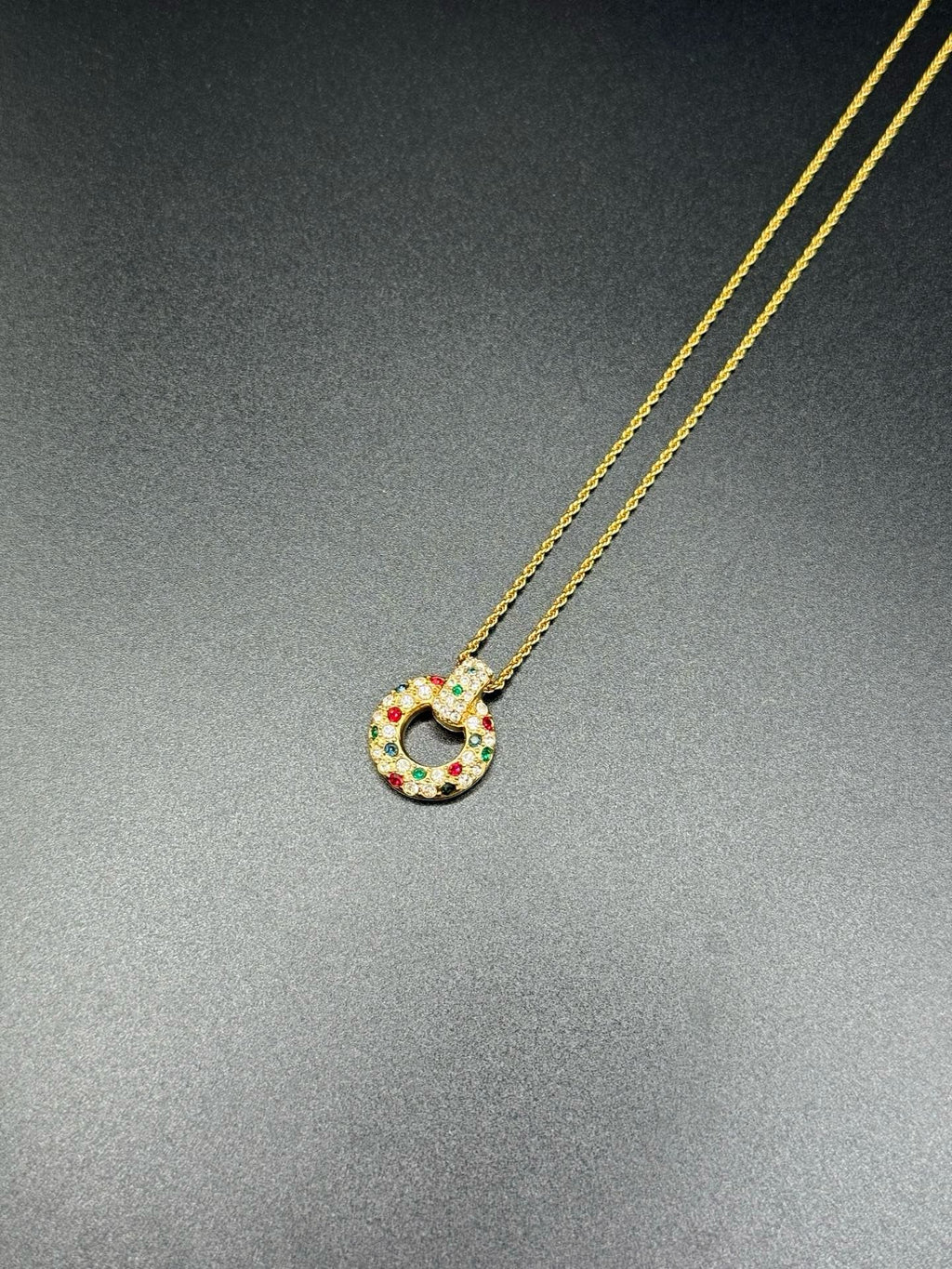 🌸日本中古品代購 Dior彩鑽項鏈 | 預訂約2-3星期 娉婷貿易公司 Exquisite Beauty Trading Company