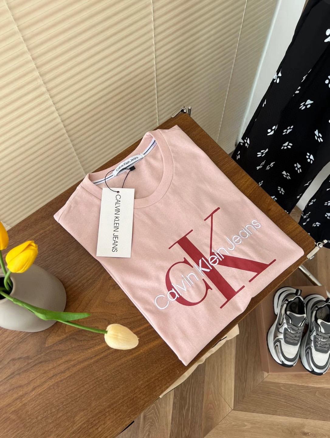 🌸CK 💕草莓色🍓短Tee | 預訂約3-4星期 娉婷貿易公司 Exquisite Beauty Trading Company