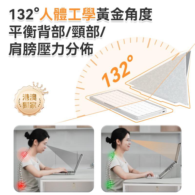 🌸美國USATISFY 超薄首創4合1多系統連控辦公可分離護頸支架便攜無線觸控鍵盤套裝 行貨一年保養 | 預訂約1-2星期 娉婷貿易公司 Exquisite Beauty Trading Company