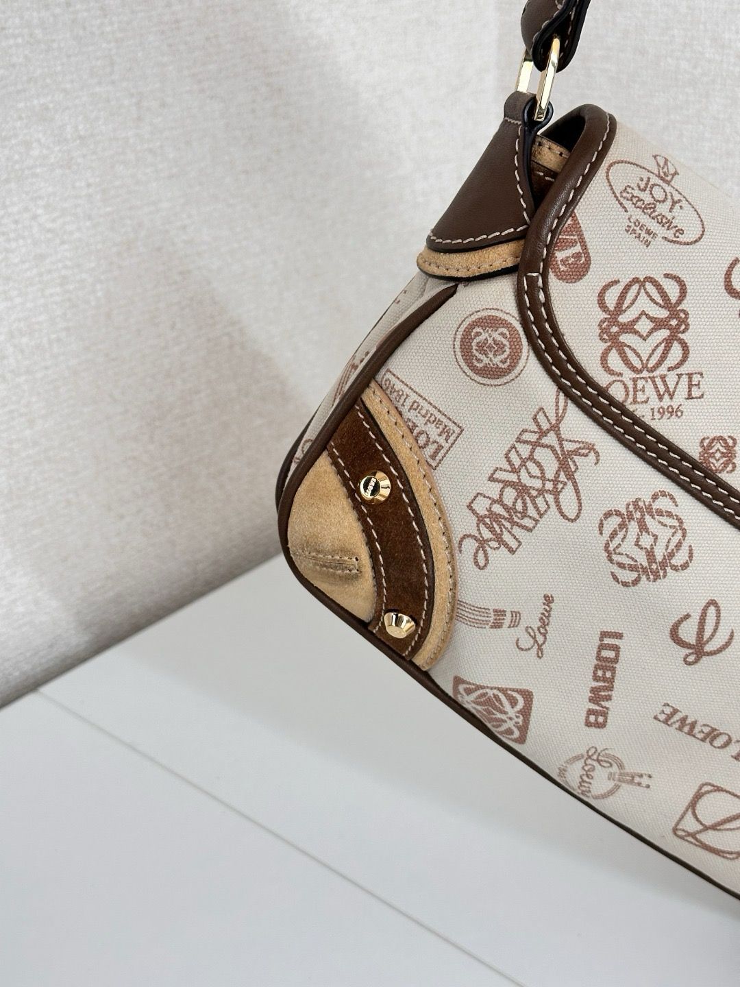 🌸日本中古品代購【稀有】LOEWE羅意威帆布160周年紀念單肩包手提包 | 預訂約2-3星期 娉婷貿易公司 Exquisite Beauty Trading Company