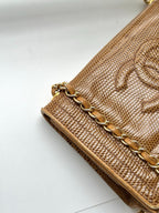🌸日本中古品代購 Chanel香奈兒Lizard Leather蜥蜴皮Coco標志鏈條包斜挎包 | 預訂約2-3星期 娉婷貿易公司 Exquisite Beauty Trading Company