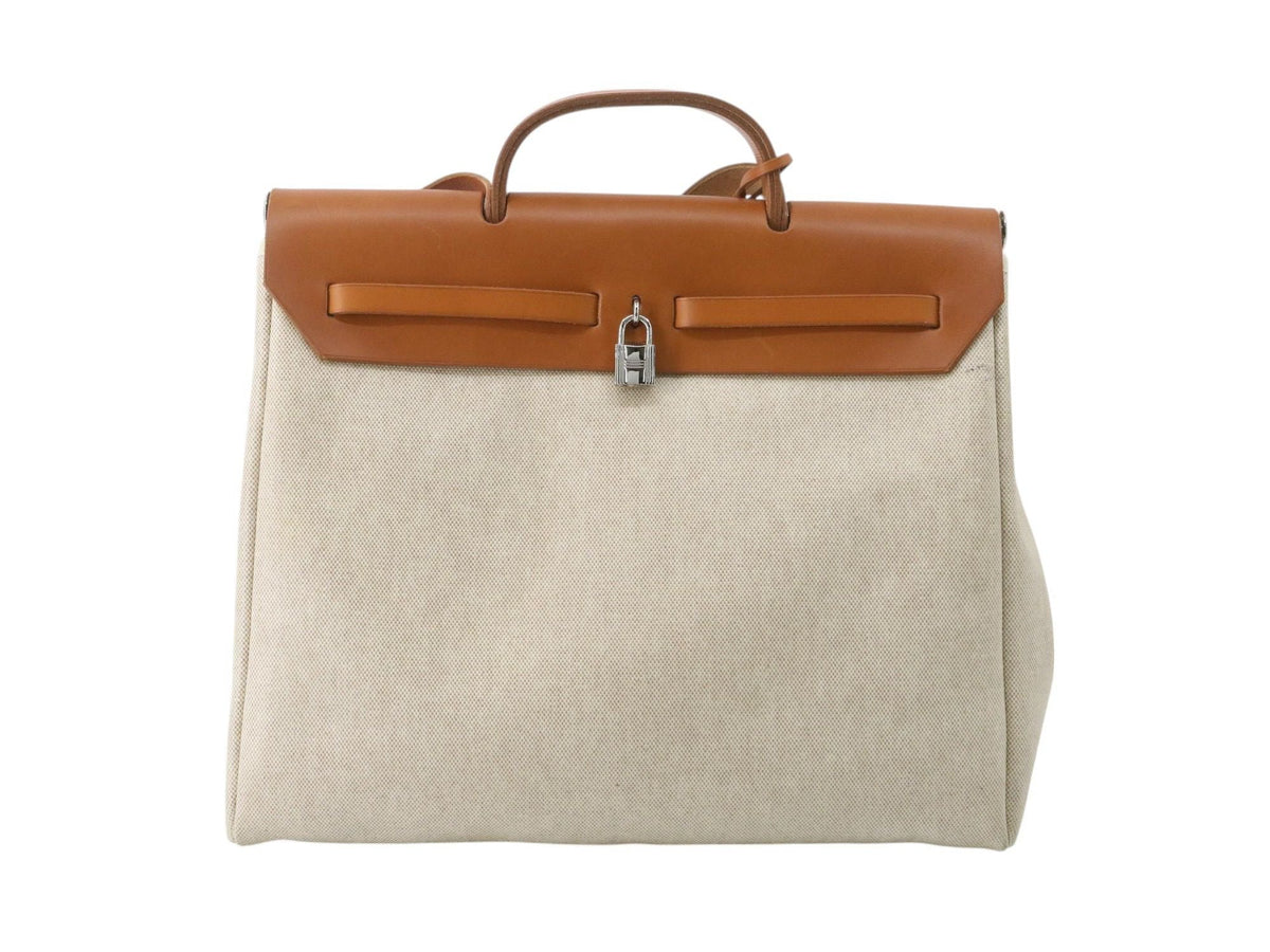 🌸日本中古品代購 HERMÈS愛馬仕Herbag MM兩用手提包單肩包 | 預訂約2-3星期 娉婷貿易公司 Exquisite Beauty Trading Company