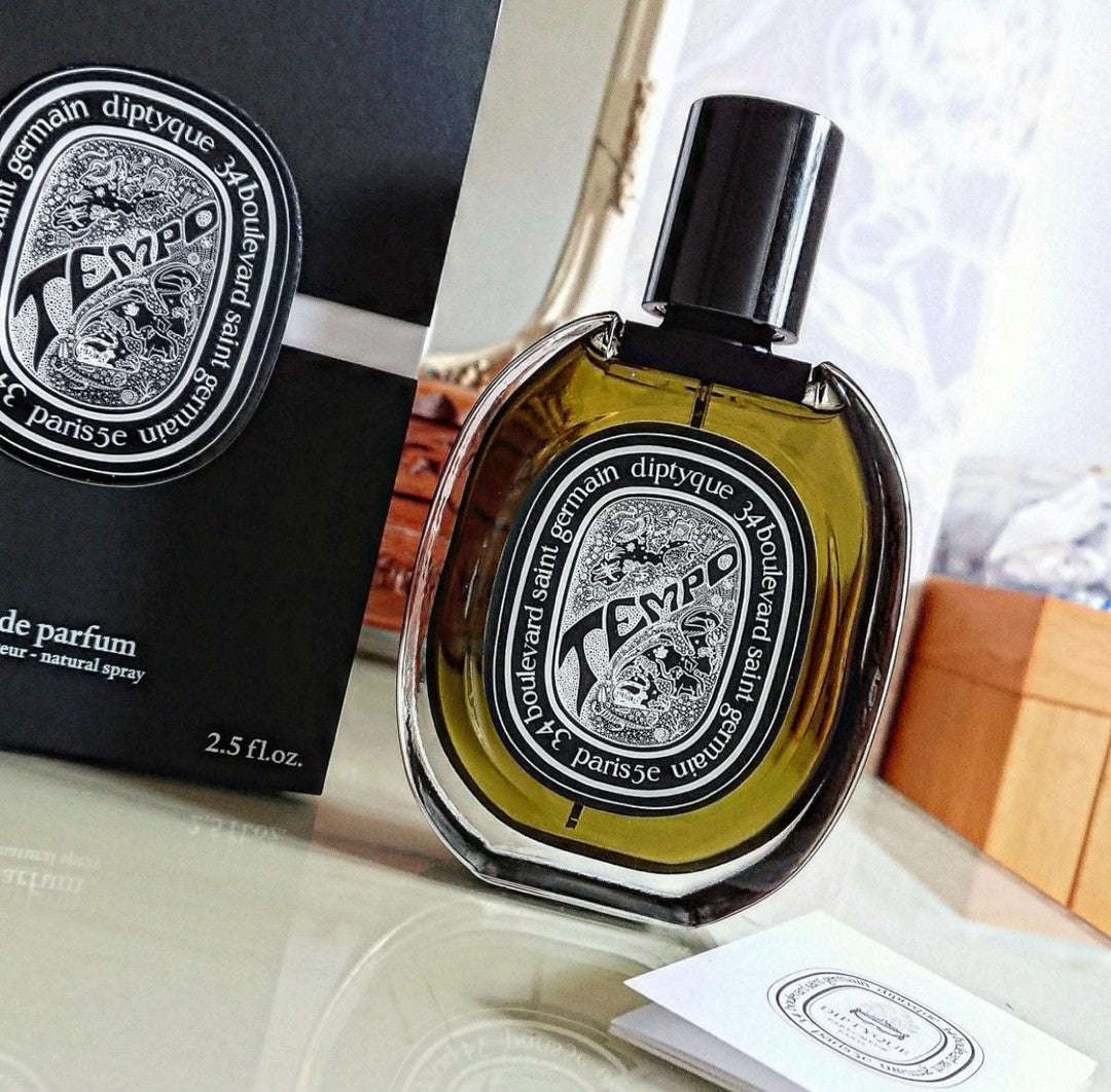 供應商現貨🌸免稅正品 Diptyque TEMPO Eau De Parfum 蒂普提克廣藿香/廣藿之韻淡香精75ml | 預訂 逢星期一，三返倉執貨 其後約3-5個工作天寄出 娉婷貿易公司 Exquisite Beauty Trading Company