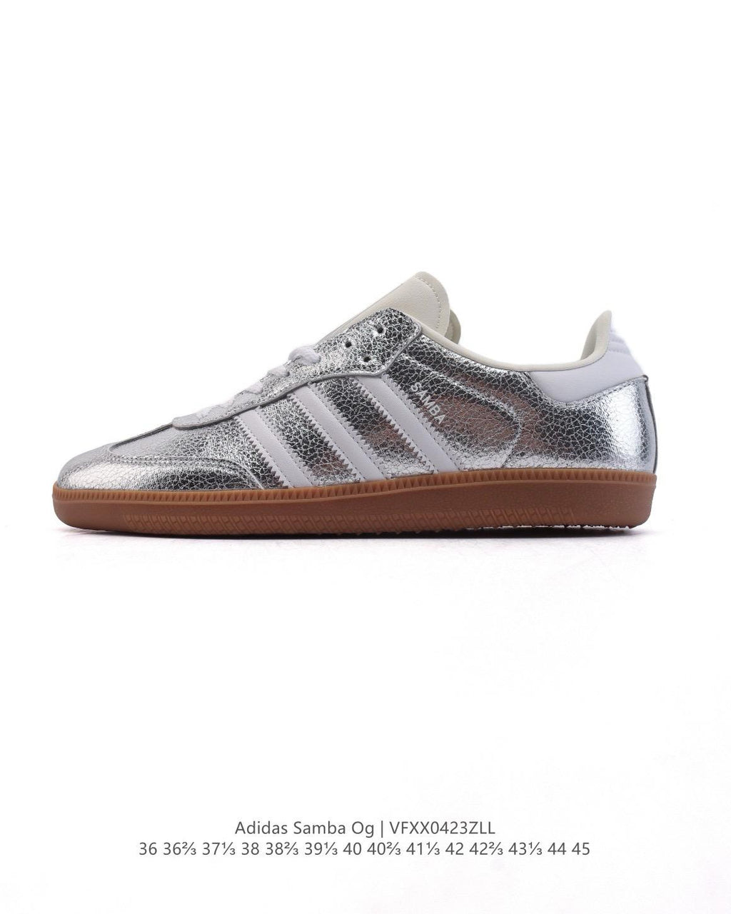 🌸ADIDAS ORIGINALS SAMBA OG SHOES 經典運動鞋小白鞋 # 銀 | 預訂約3-4星期(自行備註尺寸) 娉婷貿易公司 Exquisite Beauty Trading Company