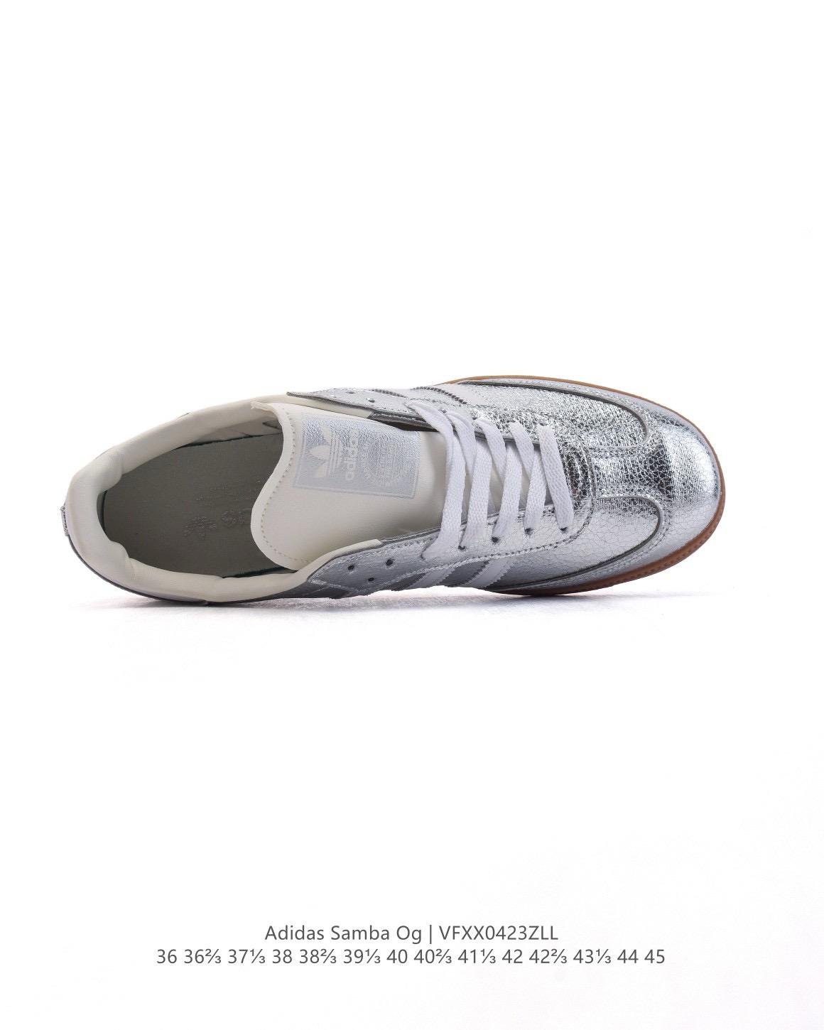 🌸ADIDAS ORIGINALS SAMBA OG SHOES 經典運動鞋小白鞋 # 銀 | 預訂約3-4星期(自行備註尺寸) 娉婷貿易公司 Exquisite Beauty Trading Company