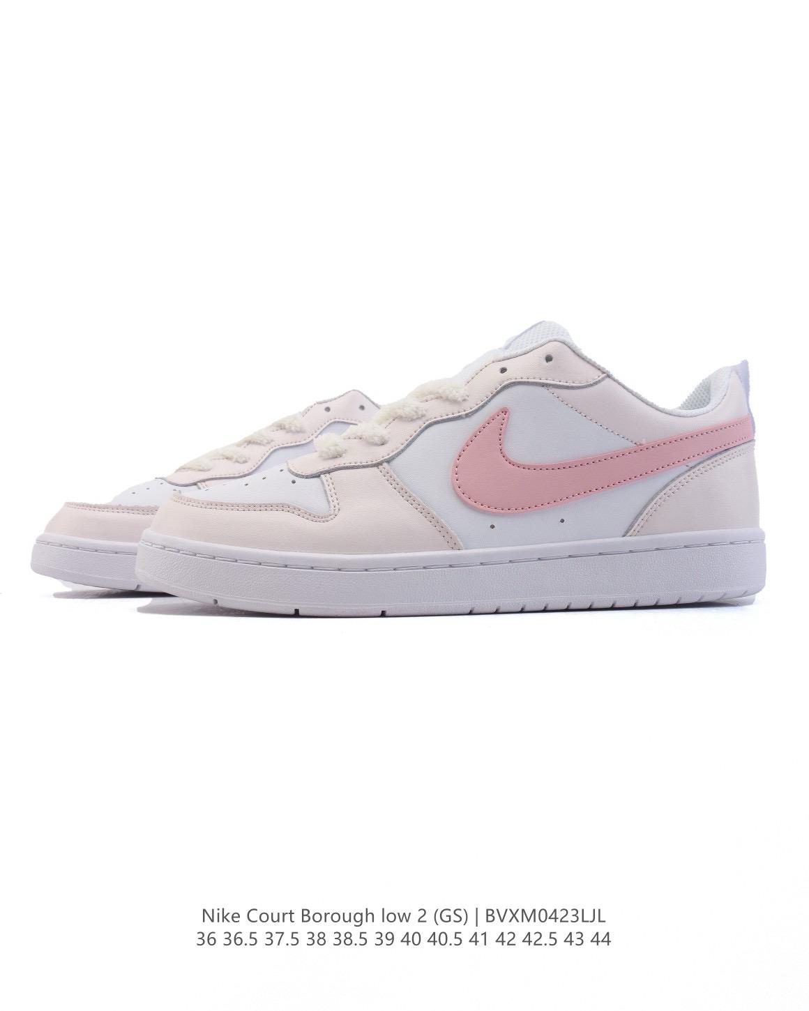 🌸Nike Court Borough Low 2（GS）小空軍 低幫運動板鞋 | 預訂約3-4星期(自行備註尺寸) 娉婷貿易公司 Exquisite Beauty Trading Company