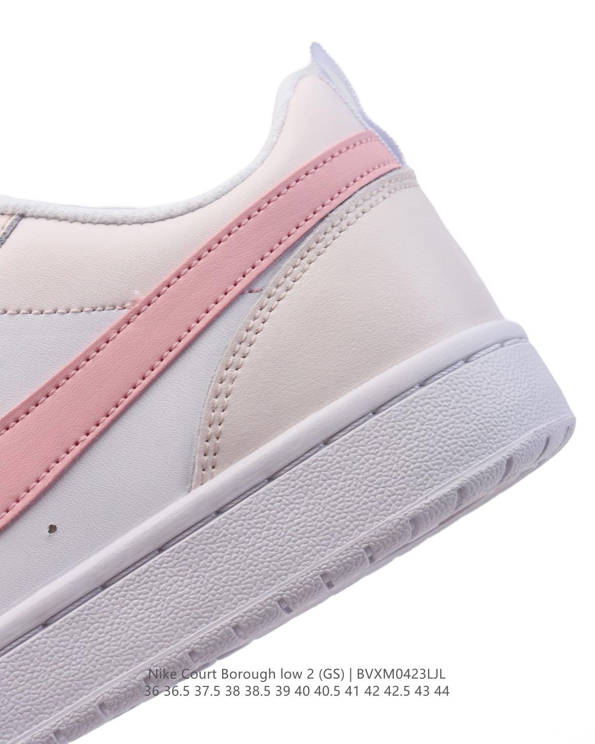 🌸Nike Court Borough Low 2（GS）小空軍 低幫運動板鞋 | 預訂約3-4星期(自行備註尺寸) 娉婷貿易公司 Exquisite Beauty Trading Company
