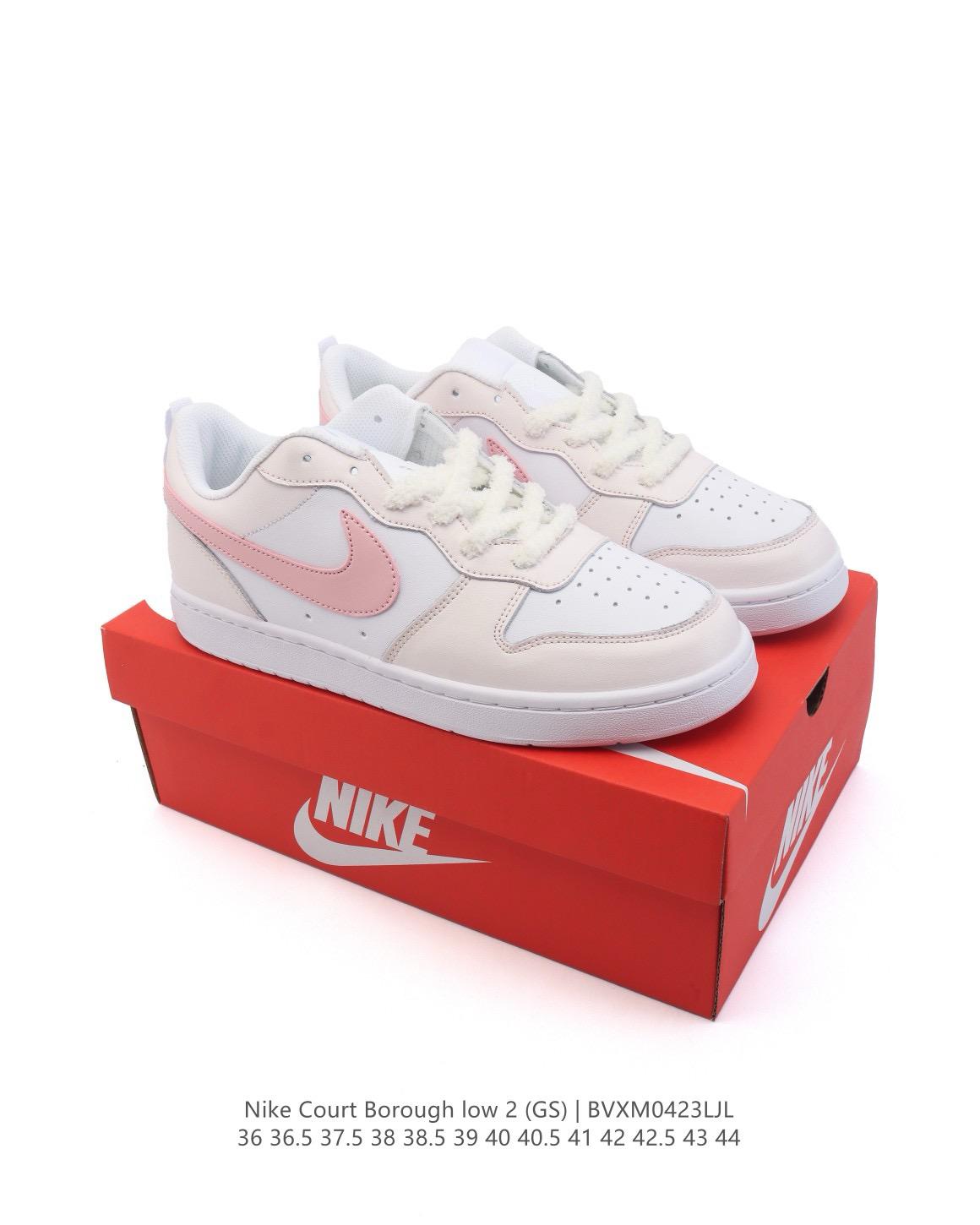 🌸Nike Court Borough Low 2（GS）小空軍 低幫運動板鞋 | 預訂約3-4星期(自行備註尺寸) 娉婷貿易公司 Exquisite Beauty Trading Company