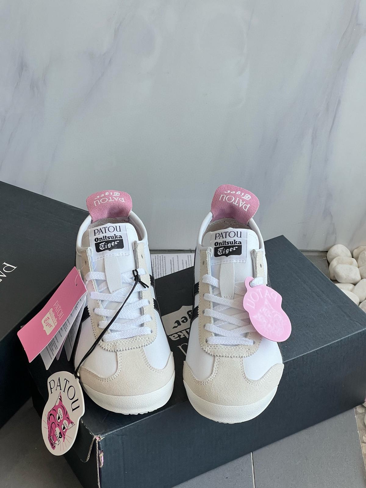 🌸💗 patou x Tiger鬼塚虎聯名來了 Tiger 值75週年之際 攜手今年迎來110週年的巴黎時裝品牌patou推出聯名系列 | 預訂約3-4星期(自行備註顏色及尺寸) 娉婷貿易公司 Exquisite Beauty Trading Company