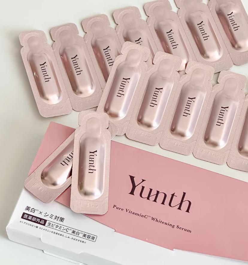 🌸日本yunth-原維他命c美白精華液-28包 | 預訂約2-3星期 娉婷貿易公司 Exquisite Beauty Trading Company