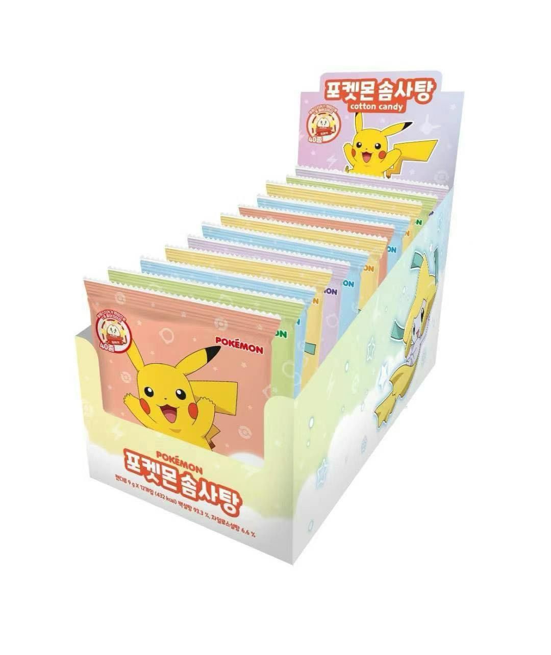 現貨🌸🇰🇷韓國直送🇰🇷Pokemon比卡超棉花糖一盒12包 | 落單後約3-5個工作天寄出 娉婷貿易公司 Exquisite Beauty Trading Company