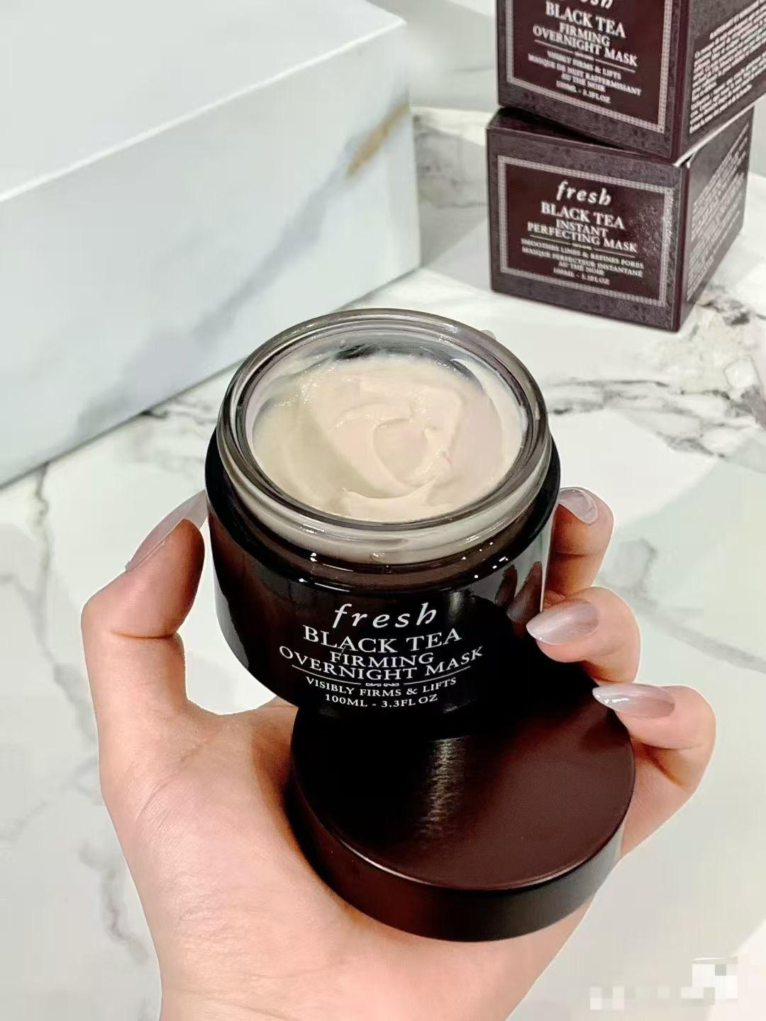 現貨🌸💥💥香港專櫃最新版 Fresh黑茶睡眠面膜黑罐100ml | 落單後約3-5個工作天寄出 娉婷貿易公司 Exquisite Beauty Trading Company