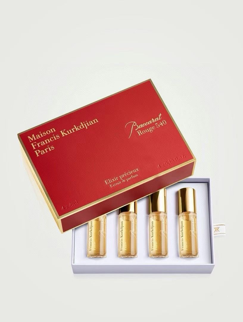 現貨🌸免稅正品 Maison Francis Kurkdjian Paris Baccarat Rouge 540 Extrait de Parfum MFK 水晶之燄典藏香精滾珠 4ml x 4 | 落單後約3-5個工作天寄出 娉婷貿易公司 Exquisite Beauty Trading Company