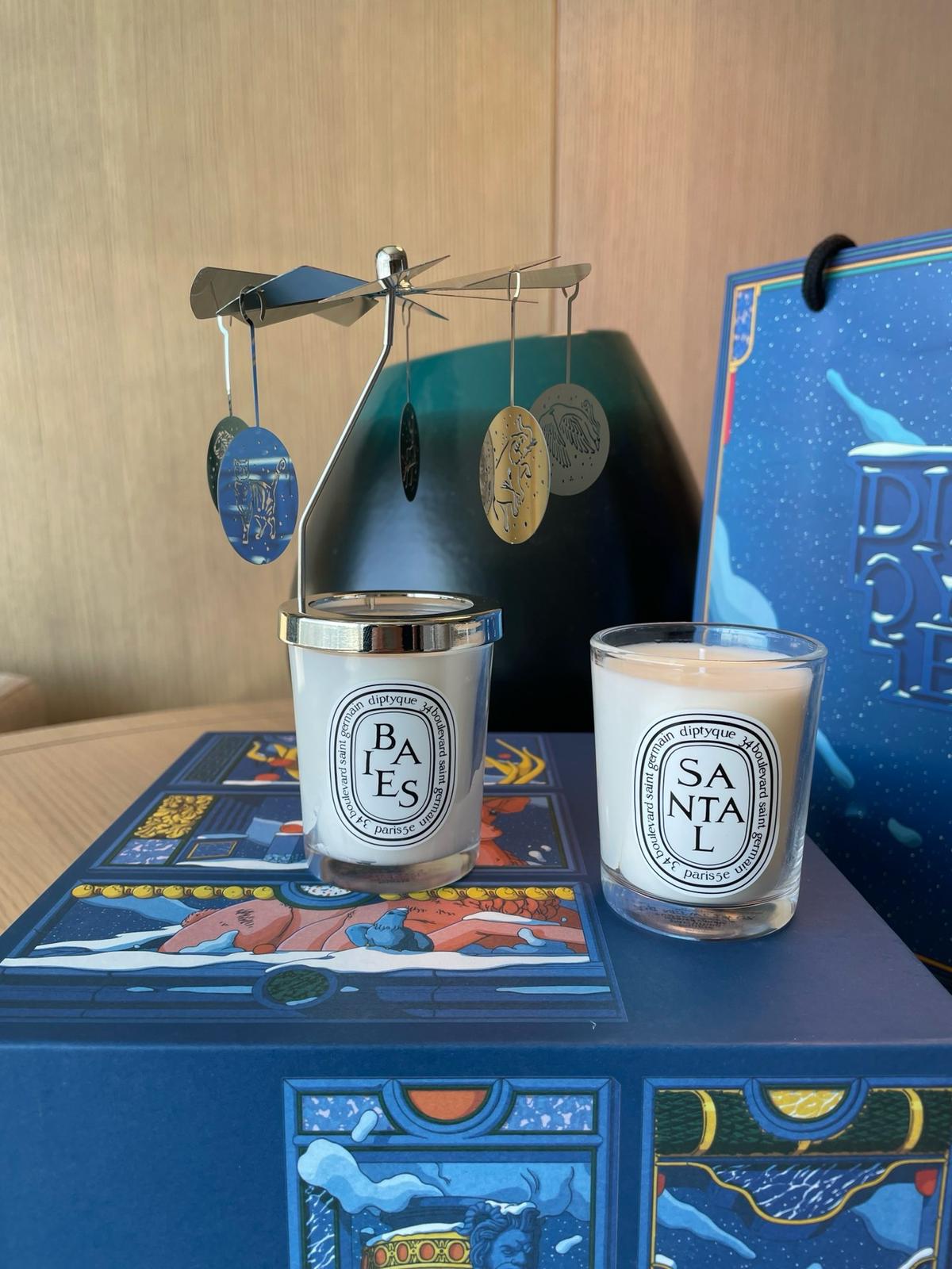 🌸法國🇫🇷Diptyque聖誕藍色香薰禮盒旋轉走馬燈🕯️🎠🎠 | 預訂約1-2星期 娉婷貿易公司 Exquisite Beauty Trading Company