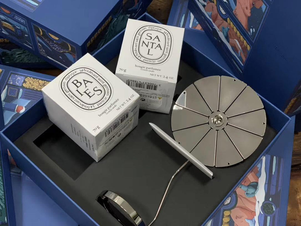 🌸法國🇫🇷Diptyque聖誕藍色香薰禮盒旋轉走馬燈🕯️🎠🎠 | 預訂約1-2星期 娉婷貿易公司 Exquisite Beauty Trading Company
