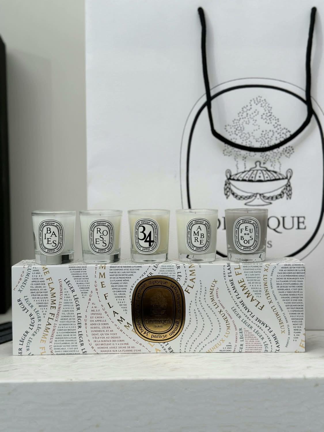 🌸Diptyque蒂普提克限定香薰蠟燭五件套 | 預訂約1-2星期 娉婷貿易公司 Exquisite Beauty Trading Company