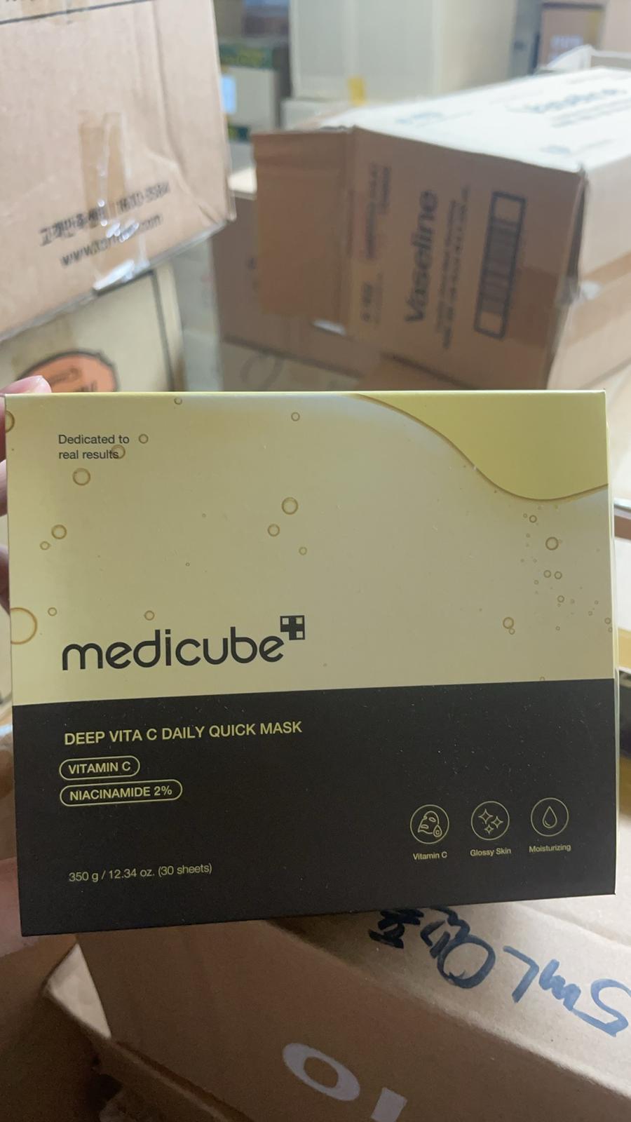 現貨🌸新品💕medicube Deep維C日常急救面膜 30片 | 落單後約3-5個工作天寄出 娉婷貿易公司 Exquisite Beauty Trading Company