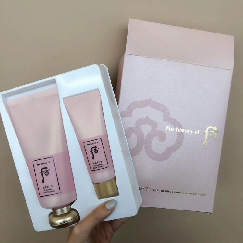 現貨🌸Whoo後 水妍洗面奶套盒 洗面奶 180ml + 40ml | 落單後約3-5個工作天寄出 娉婷貿易公司 Exquisite Beauty Trading Company