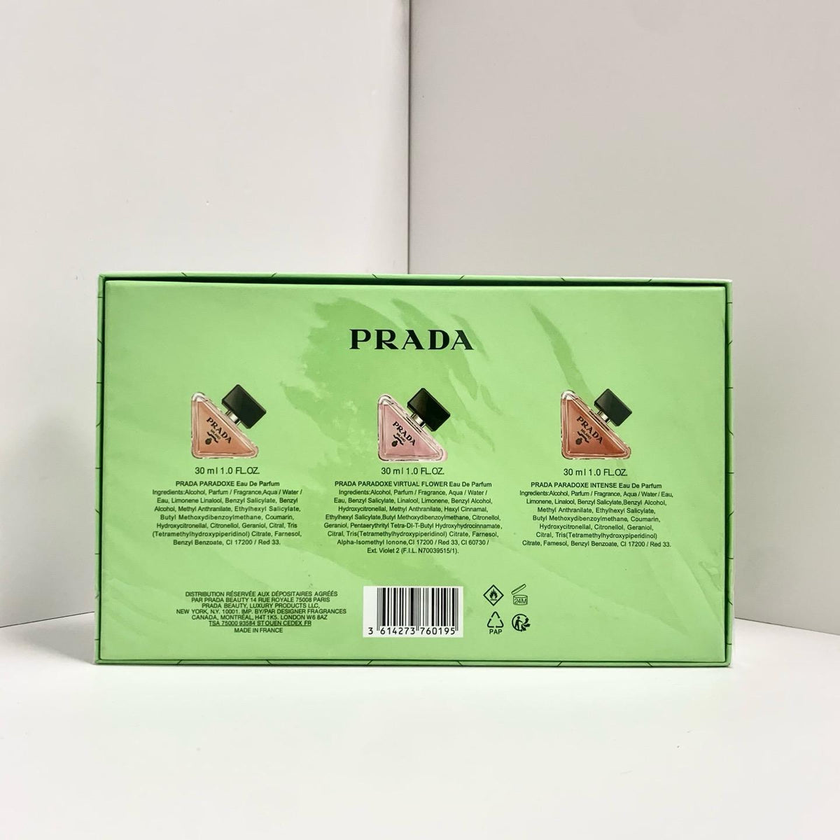 🌸Prada普拉達我本莫測香水30ml三件套 | 預訂約2-3星期 娉婷貿易公司 Exquisite Beauty Trading Company