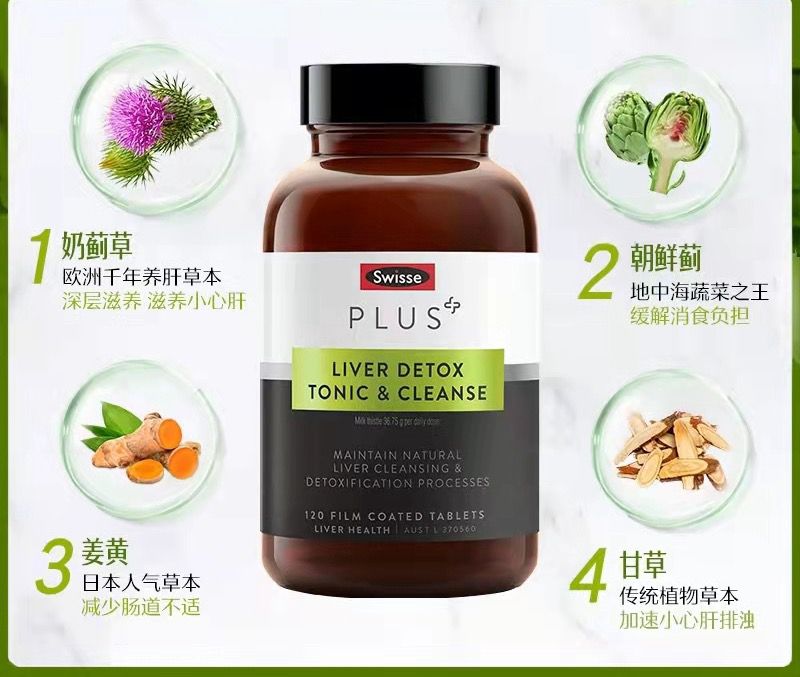 🌸澳洲 Swisse 護肝片高濃縮Plus加強版120粒 | 預訂約1-2星期 娉婷貿易公司 Exquisite Beauty Trading Company