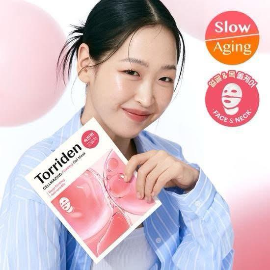 現貨🌸Torriden CELLMAZING Firming Gel Mask （4P） Torriden CELLMAZING 低分子膠原蛋白彈性凝膠面膜（4片） (面部及頸部適用) | 落單後約3-5個工作天寄出 娉婷貿易公司 Exquisite Beauty Trading Company