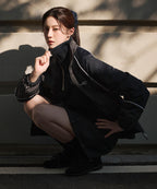 售完即止🌸🇰🇷Marithe COLOR-BLOCK HIGHNECK WINDBREAKER # MFG45FJK203 | 預訂約3-4星期 娉婷貿易公司 Exquisite Beauty Trading Company